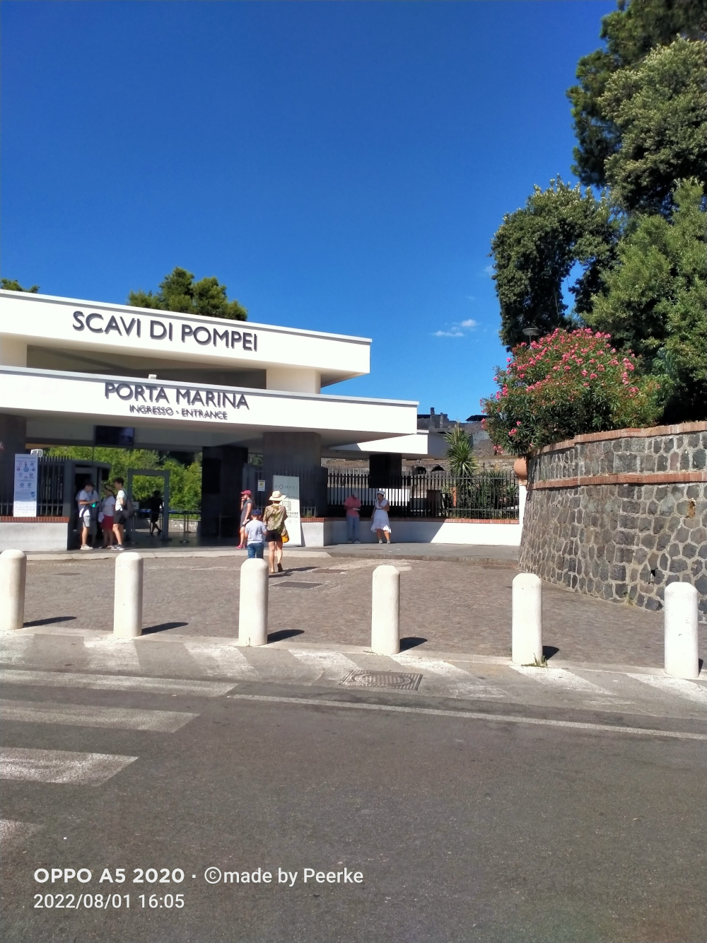 Mien en Peer in Pompei